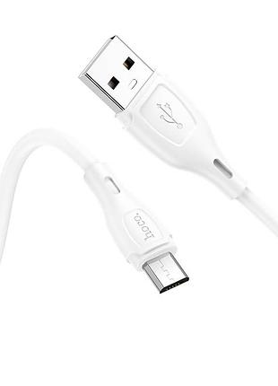 Кабель hoco micro usb ultimate silicone charging data cable x61 |1m, 2.4a| 4757528 8
