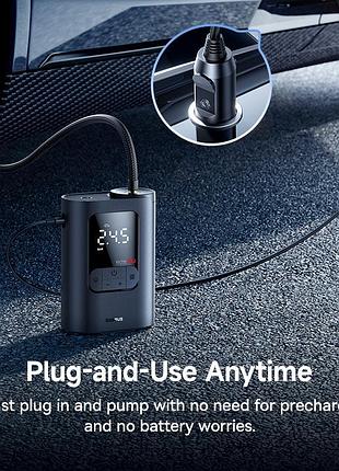 Портативный компрессор baseus gotrip va1 super mini wired inflator 22-cylinder 5220427 10