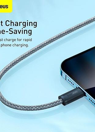 Кабель baseus lightning dynamic series fast charging data cable |1m, 2.4a| 4757438 4