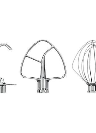 Набор насадок kitchenaid 5ksm5th3pss 3 шт серый 4714033