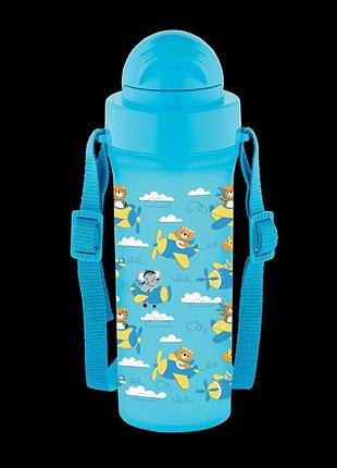 Бутылка для воды детская gustо migo gt-g-912013-b 300 мл голубая 4569506