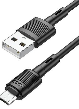 Кабель hoco micro usb victory charging data cable x83 |1m, 2.4a| 4757551 6