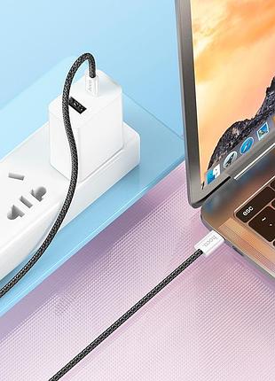 Кабель hoco source 60w charging data cable type-c to type-c x104 |1m| 4827710 6