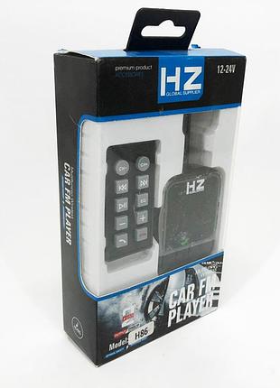 Трансмітер/модулятор h86bt, fm модулятор з bluetooth, fm трансмітер в машину, якісний фм модулятор 5059163 4