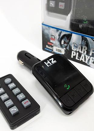 Трансмітер/модулятор h86bt, fm модулятор з bluetooth, fm трансмітер в машину, якісний фм модулятор 5059163 9