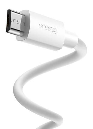 Кабель baseus micro usb simple wisdom data cable kit |1.5m, 2.1a| (2pcs-set) (tzcamzj-02) 4945588 2