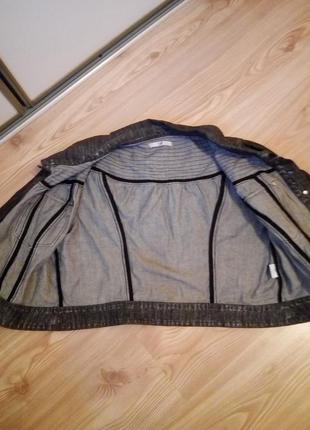 Джинсовая куртка для пышных форм р.52-543 фото
