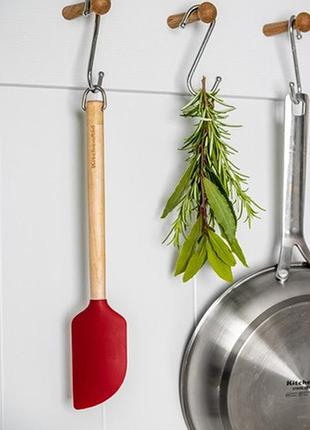 Лопатка для теста kitchenaid coreline kqr731ohere 31.8 см красная 5088059