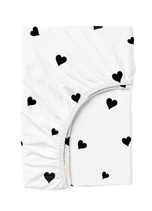 Простыня на резинке для коляски и люльки 40x80 poker hearts 5133416