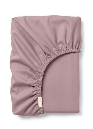 Простыня сатин на резинке для коляски и люльки 40x80 lilac 5133228