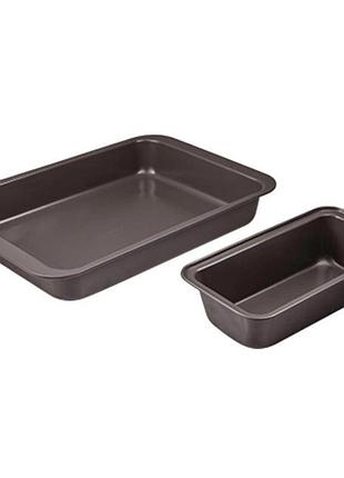 Набір форм для випікання bergner bakeware lovers bg-37196-co 2 предмета 4814320