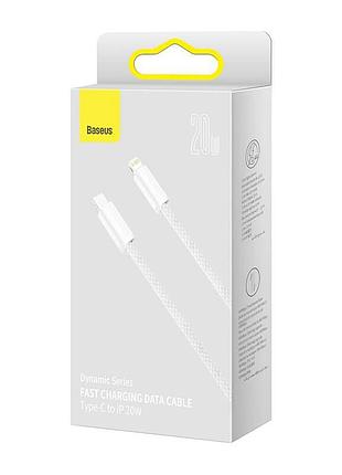 Кабель baseus type-c to lightning dynamic series fast charging data cable |2m, 20w| (cald000102) 4757385 2