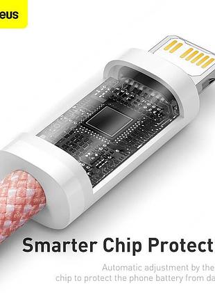 Кабель baseus type-c to lightning dynamic series fast charging data cable |2m, 20w| (cald000102) 4757385 8
