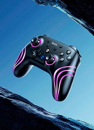 Игровой контроллер hoco unicorn switch/switch2/pc multi-function wireless game controller ga2 |8h, bt4.2, turbo, rgb| 5169030 4