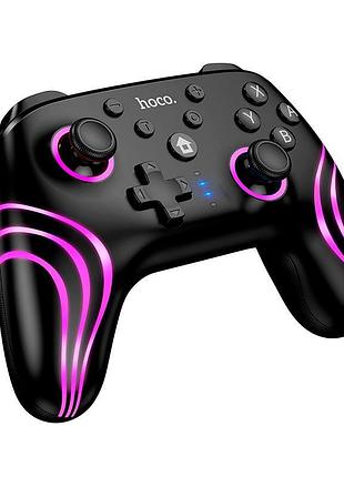 Игровой контроллер hoco unicorn switch/switch2/pc multi-function wireless game controller ga2 |8h, bt4.2, turbo, rgb| 5169030 5