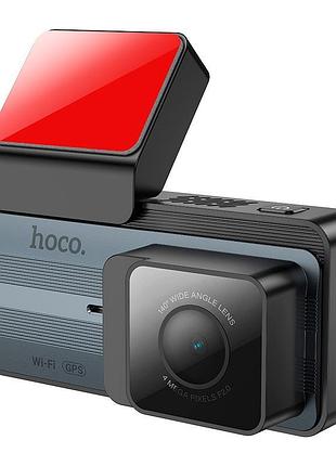 Видеорегистратор hoco driving recorder 2k display gps (with rear camera) dv12 |25fps, 3.69", 2k, wi 4997257 7