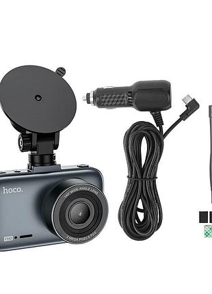 Видеорегистратор hoco driving recorder with 3-inch display dv5 |1080p/30fps, g sessor| 5149642 7