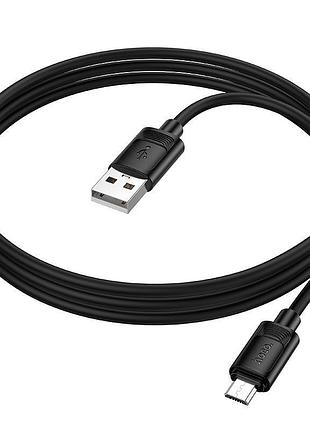 Кабель hoco micro usb benefit silicone charging data cable x122 |1m, 2.4a| 5158936 4