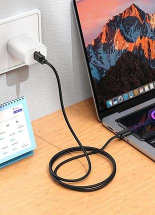 Кабель hoco micro usb benefit silicone charging data cable x122 |1m, 2.4a| 5158936 5