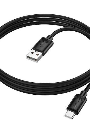 Кабель hoco type-c benefit silicone charging data cable x122 |1m, 3a| 5169010 5