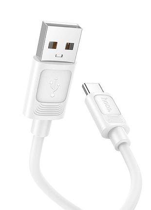 Кабель hoco type-c benefit silicone charging data cable x122 |1m, 3a| 5169010 7