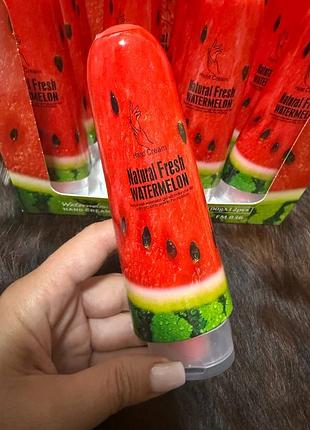 Соковитий крем-гель для рук natural fresh watermelon gel 🍉