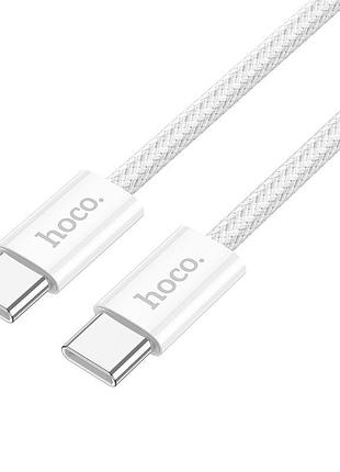 Кабель hoco source 60w charging data cable type-c to type-c x104 |1m| 4827712 4