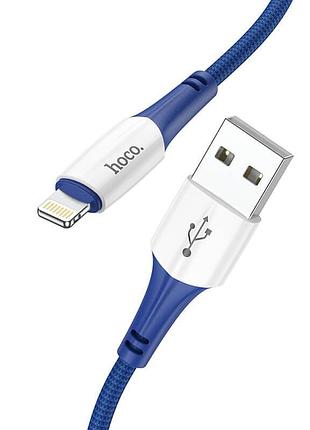 Кабель hoco lightning ferry charging data cable x70 |1m, 2.4a| 4757396 2