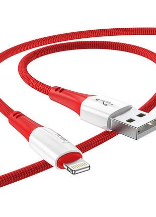 Кабель hoco lightning ferry charging data cable x70 |1m, 2.4a| 4757396 4