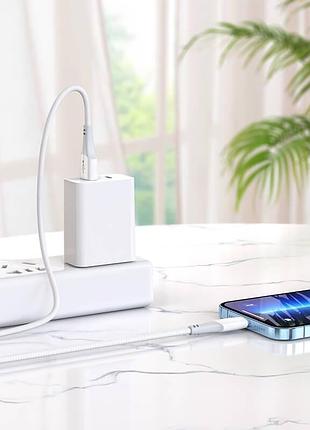 Кабель hoco lightning ferry charging data cable x70 |1m, 2.4a| 4757396 5