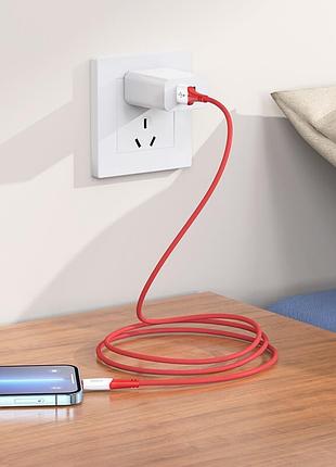 Кабель hoco lightning ferry charging data cable x70 |1m, 2.4a| 4757396 7