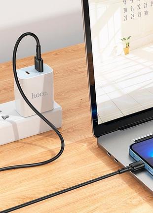 Кабель hoco lightning victory charging data cable x83 |1m, 2.4a| 4757403 3