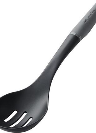 Ложка для сервировки с прорезями kitchenaid coreline kas004ohcgg 33.8 см серая 5087642