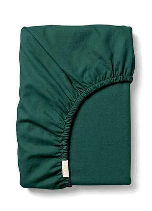 Простирадло на резинці для коляски та люльки 40x80 dark green 5133450