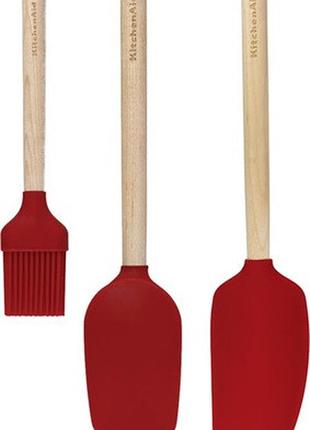 Набор кухонных принадлежностей для выпечки kitchenaid coreline kqr751ohe 35 см 3 предмета бежевый 5088254