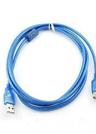 Кабель usb gresso microusb 2000700007925 1.5 м блакитний 4519281