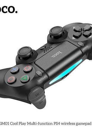 Игровой контроллер hoco cool play multi-function ps4 wireless gamepad dgm01 |6 axis gyroscope| 5151240