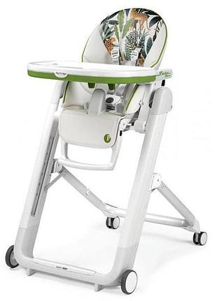 Стульчик для кормления peg-perego siesta follow me с тропическим рисунком (ih03000002bl00j) 5248209