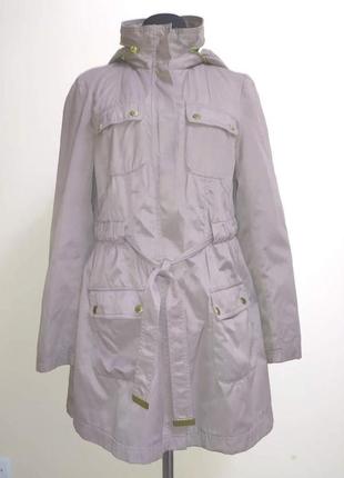 Женская кофейная куртка ветровка h&m р. 38
