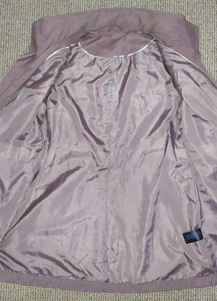 Женская кофейная куртка ветровка h&m р. 387 фото