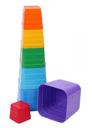 Игрушка технок пирамидка t-4654 38.5 см 4572270