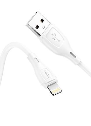 Кабель hoco lightning ultimate silicone charging data cable x61 |1m, 2.4a| 4757356 7