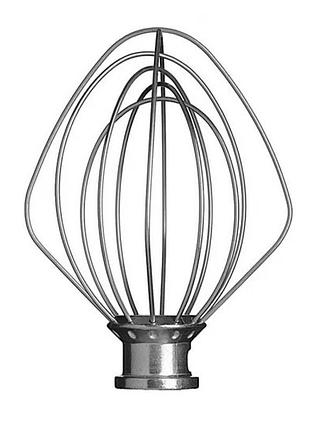 Насадка-венчик для чаши kitchenaid 5ksmbl6w серая 4714035