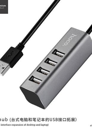 Hub адаптер hoco usb line machine hb1 |4usb| 4758099 4