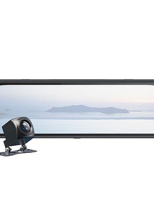 Відеореєстратор hoco 9.66-inch rearview mirror driving recorder (dual-channel) di36 |1080p, 24h monitoring| 4875513