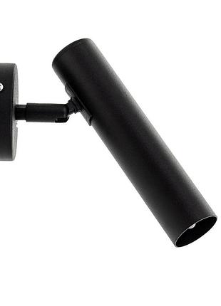 Бра (світильник настінний) stork w185 чорний, atmolight