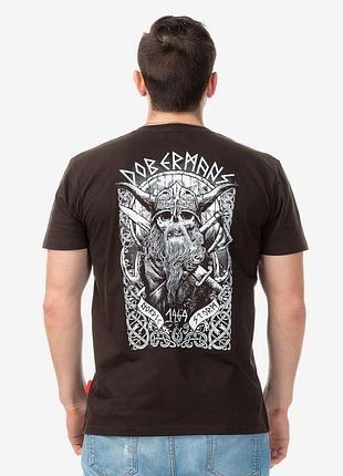 Мужская футболка dobermans aggressive viking ii ts58bn (m) xl