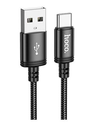 Кабель hoco x89 usb-a to type-c 2 м чорний