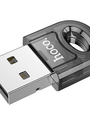 Адаптер bluetooth hoco ua28 usb bt adapter чорний 3