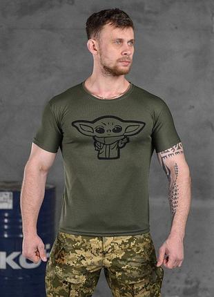 Футболка потоотводящая bayraktar yoda oliva вт6835